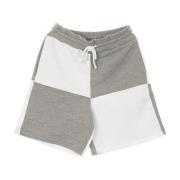 Usual Bomull Tracksuit Shorts Vit/Grå White, Herr