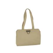 Salvatore Ferragamo Pre-owned Pre-owned Laeder axelremsvskor Beige, Da...