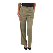 Guess Satin straight pants - Green Green, Dam