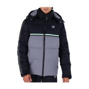 Sergio Tacchini Tvåfärgad Pufferjacka Midday Black, Herr