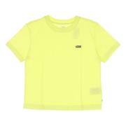 Vans Sunny Lime Boxy T-Shirt Yellow, Dam