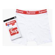 Supreme Begränsad upplaga Boxer Briefs Vit White, Herr