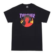 Thrasher Svart Roja Tee Kortärmad T-shirt Black, Unisex