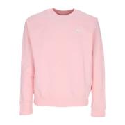 Nike Lättviktig Crewneck-tröja Pink, Herr