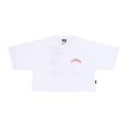 Propaganda Triangle Bengal Crop Top Tee White, Dam