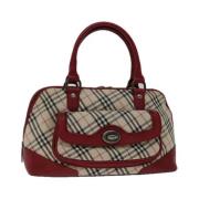 Burberry Vintage Pre-owned Bomull handvskor Red, Dam