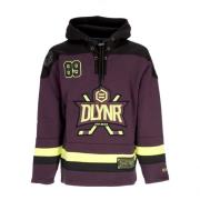 Dolly Noire Lila Goat Hockey Hoodie Sweatshirt Purple, Herr