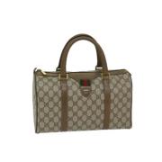 Gucci Vintage Pre-owned Canvas handvskor Beige, Dam