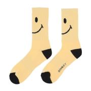 Market Smiley Oversized Strumpor Sunshine Beige, Herr