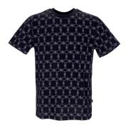 Dolly Noire Monogram Svart T-shirt Kortärmad Bomull Black, Herr