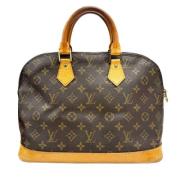 Louis Vuitton Vintage Pre-owned Canvas handvskor Brown, Dam