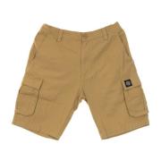 Dolly Noire Cargo Ripstop Beige Shorts Beige, Herr