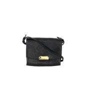 Burberry Vintage Pre-owned Laeder axelremsvskor Black, Dam