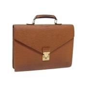 Louis Vuitton Vintage Pre-owned Laeder louis-vuitton-vskor Brown, Dam