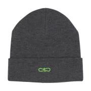 Propaganda Logo Beanie Mössa Grå Gray, Herr