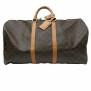 Louis Vuitton Vintage Pre-owned Canvas handvskor Brown, Dam