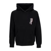 Propaganda Svart Lättvikts Hoodie Sweatshirt Black, Herr