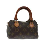 Louis Vuitton Vintage Pre-owned Canvas handvskor Brown, Dam