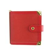 Louis Vuitton Vintage Pre-owned Laeder plnbcker Red, Dam