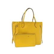 Louis Vuitton Vintage Pre-owned Laeder louis-vuitton-vskor Yellow, Dam