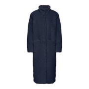 Saint Tropez Feliciasz Teddy Coat Jacka Ombre Blue Blue, Dam