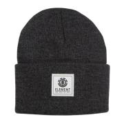 Element Dusk Beanie Hat Off Black Black, Herr