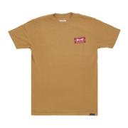 Etnies Indy Wash Tee Herr T-shirt Brown, Herr