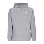 Nike Sportswear Långärmad Hoodie Club Jersey Gray, Herr