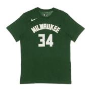 Nike Giannis Antetokounmpo NBA Tee Green, Herr