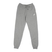 Nike Essential Fleece Tracksuit Pants Gray, Dam