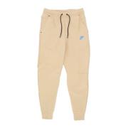 Nike Tech Fleece Joggers Lättvikts Tracksuit Byxor Beige, Herr