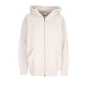 Nike Phoenix Fleece Hoodie Med Dragkedja Långärmad Beige, Dam