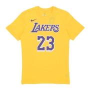 Nike NBA T-shirt Los Angeles Lakers Yellow, Herr