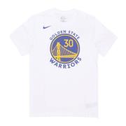 Nike Stephen Curry NBA Tee Vit White, Herr