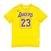 Nike NBA-T-shirt med LeBron James Yellow, Herr