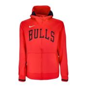 Nike Chicago Bulls Dri-fit Zip Hoodie Red, Herr