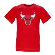 Nike Chicago Bulls Logo Tee Röd Red, Herr