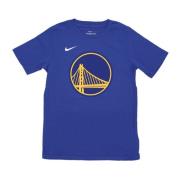 Nike NBA Essential Logo Tee Golden State Warriors Blue, Herr