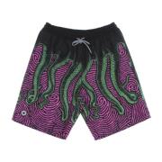 Octopus Octopus Boardshorts Svart Multicolor, Herr