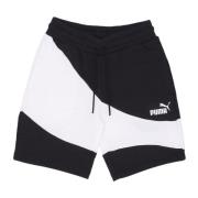 Puma Svarta Tracksuit Shorts med Elastisk Midja Black, Herr