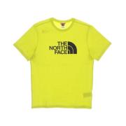 The North Face Syra Gul Herr Tee Kort Ärm Yellow, Herr