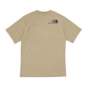 The North Face Retro Tee Khaki Stone Herr T-shirt Beige, Herr