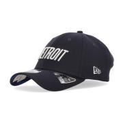 New Era Detroit Tigers Krökt Skärm Keps MLB Black, Unisex