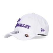 New Era Los Angeles Lakers Böjd Skärmkeps White, Unisex