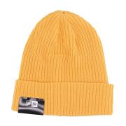 New Era Gul Cuff Beanie Herr Mössa Yellow, Unisex