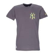 New Era MLB Seasnl Left Chest Tee Gray, Herr