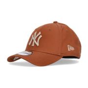 New Era MLB League Essential Böjd Skärmkeps Brown, Unisex