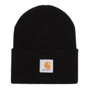 Carhartt Wip Svart Akryl Watch Hat Black, Herr