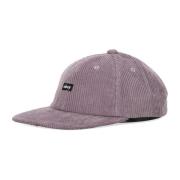 Obey Velvet 6 Panel Strapback Cap Gray, Herr