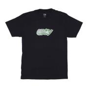 Obey Klassisk City Watch Dog Tee Svart Black, Herr